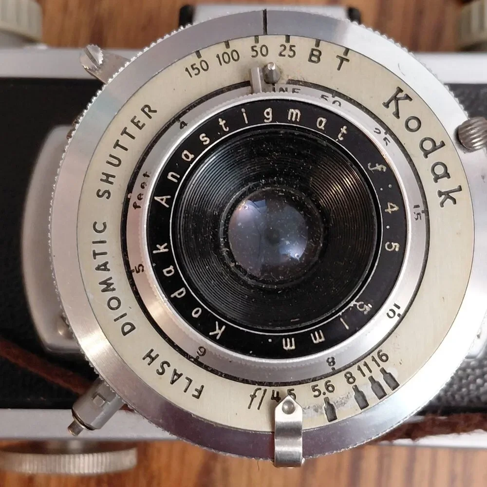 Vintage Kodak 35 Camera Anastigmat 51mm f/4.5– Untested for PARTS/REPAIR